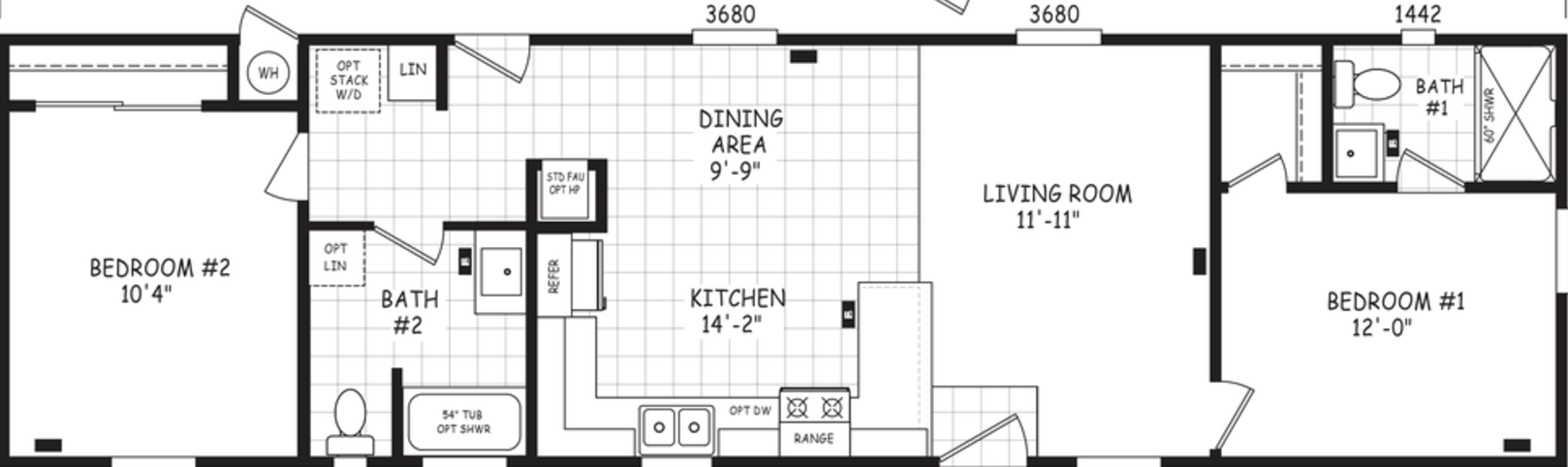 Encore 16562A Floor Plan