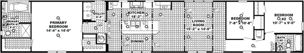 The seaside 2 floor plan home features
