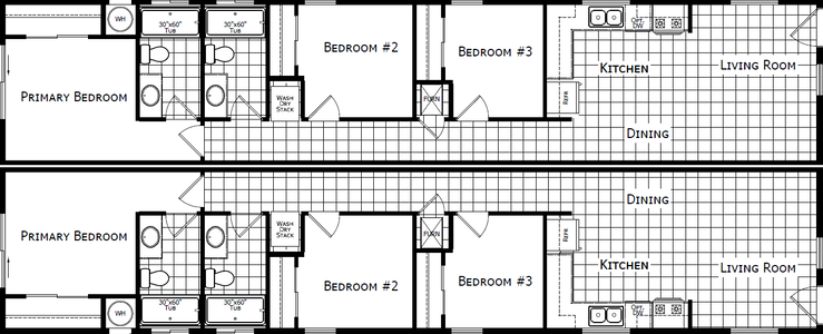 Cm-4665dp floor plan home features