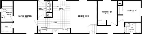 Limited Series 16663A Floor Plan