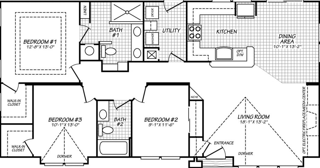 Lakeport 28523L Floor Plan