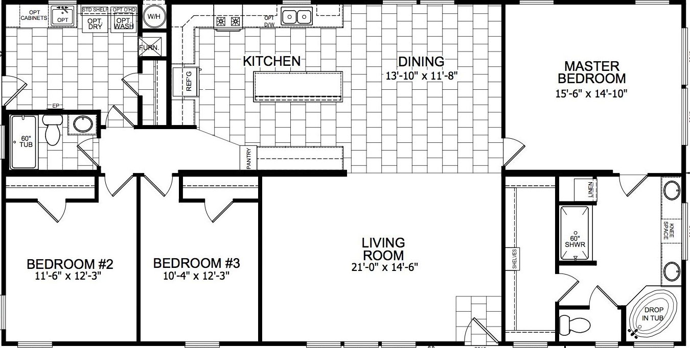 Spruce Floor Plan