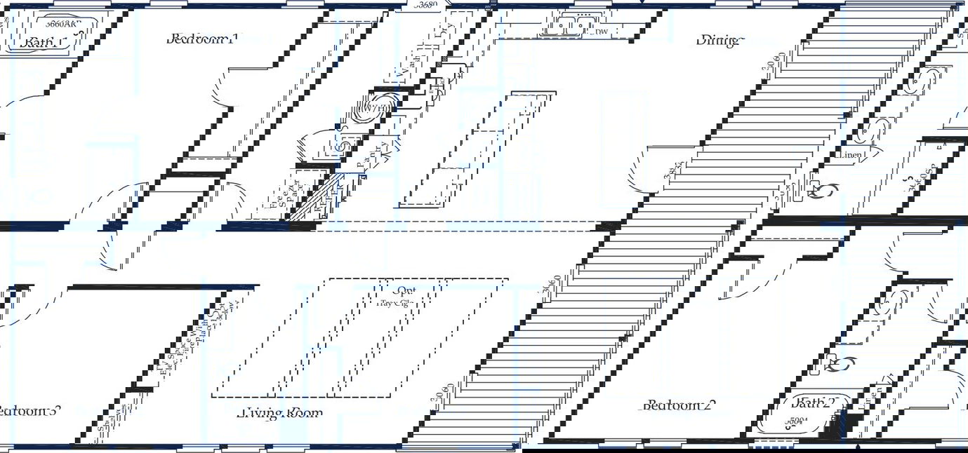 Delashaw floor plan home features