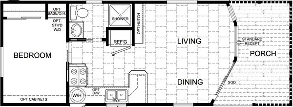 Bartlett floor plan home features