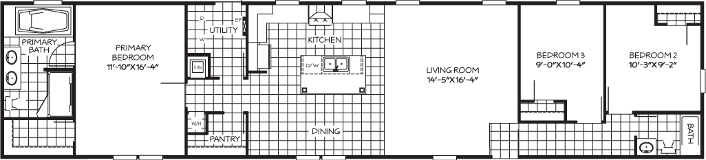 Johnson floor plan home features