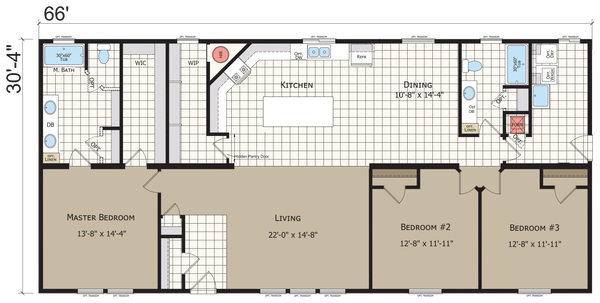 Hidden valley hv6663m floor plan home features