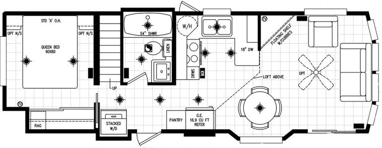 Alpine-120al11351p hero and floor plan home features