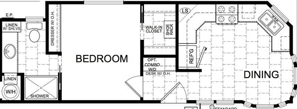 Santiago floor plan home features