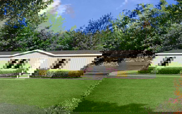 Cm-3603b hero, elevation, and exterior home features