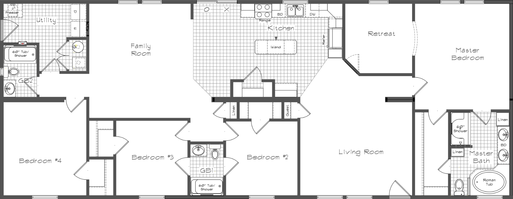 Cedar Canyon 2042 (Standard) Floor Plan