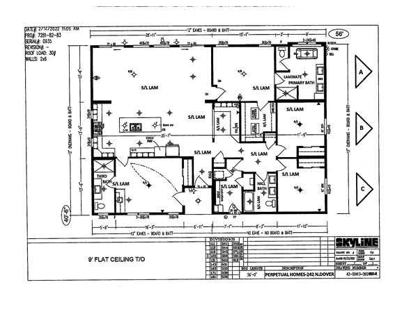 Carrington- junior suite floor plan home features