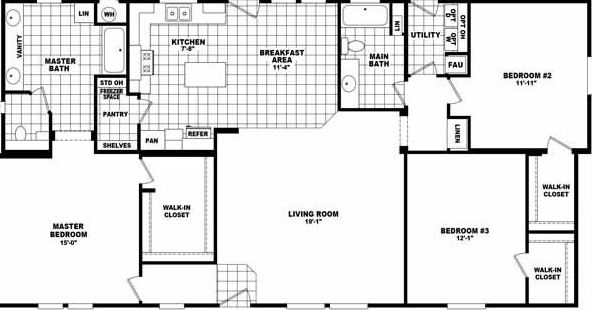 Hd3260a floor plan home features