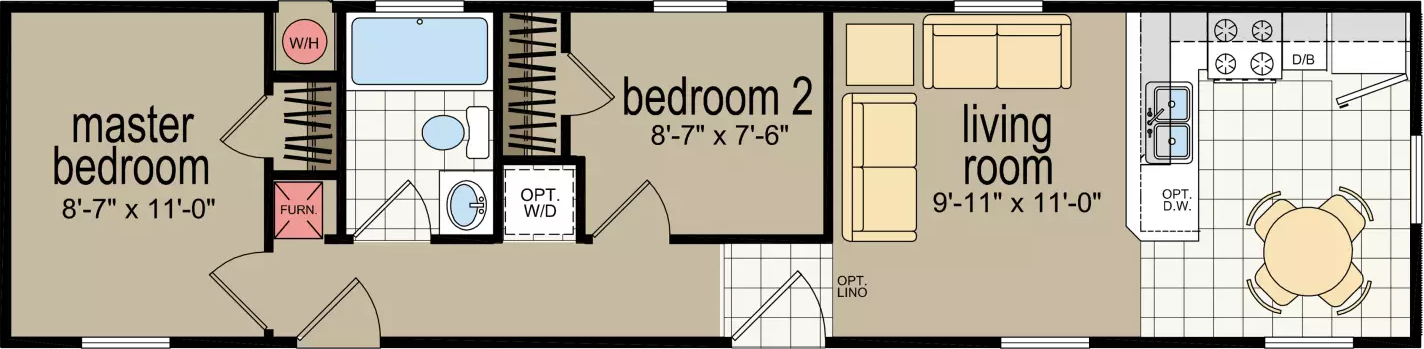 C M-1482D Floor Plan