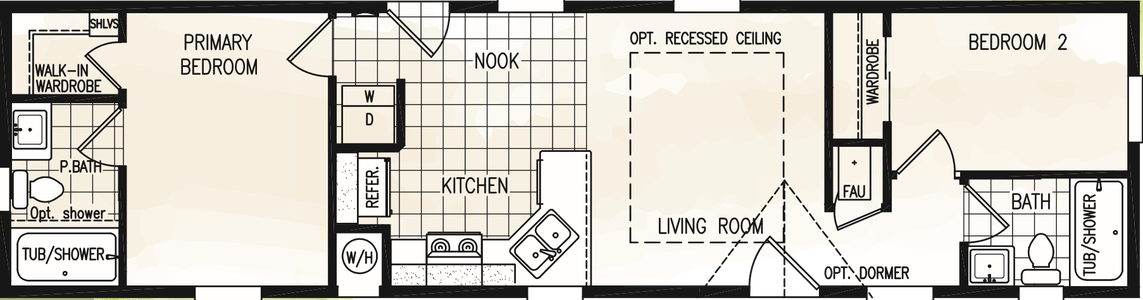 Fairpoint 14522d floor plan home features