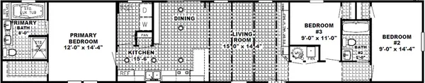 The anniversary floor plan home features