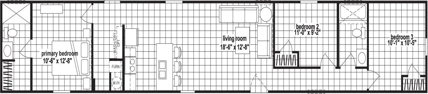 Prairie dune 8311 floor plan home features