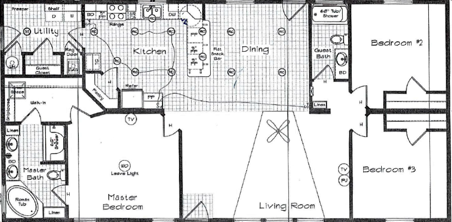 Cedar Canyon 2020-1C Floor Plan