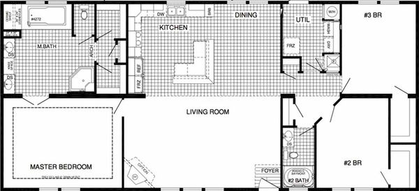 The legacy floor plan home features