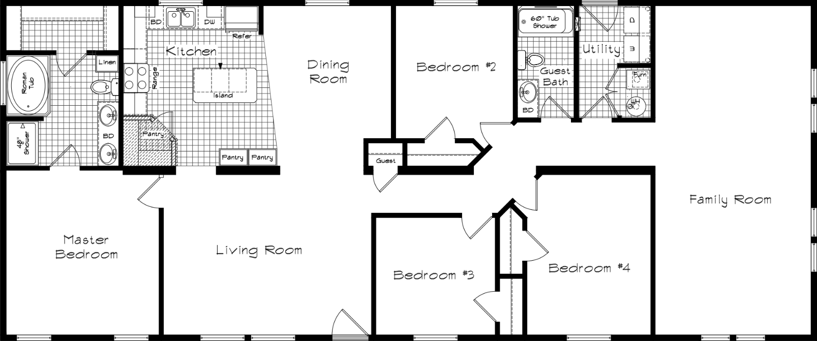 Cedar Canyon 2063 Floor Plan