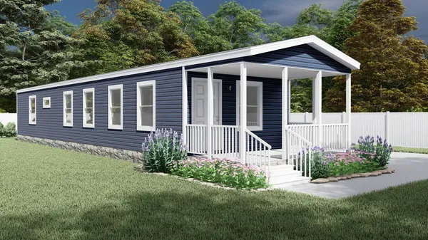Riverview hero, elevation, and exterior home features