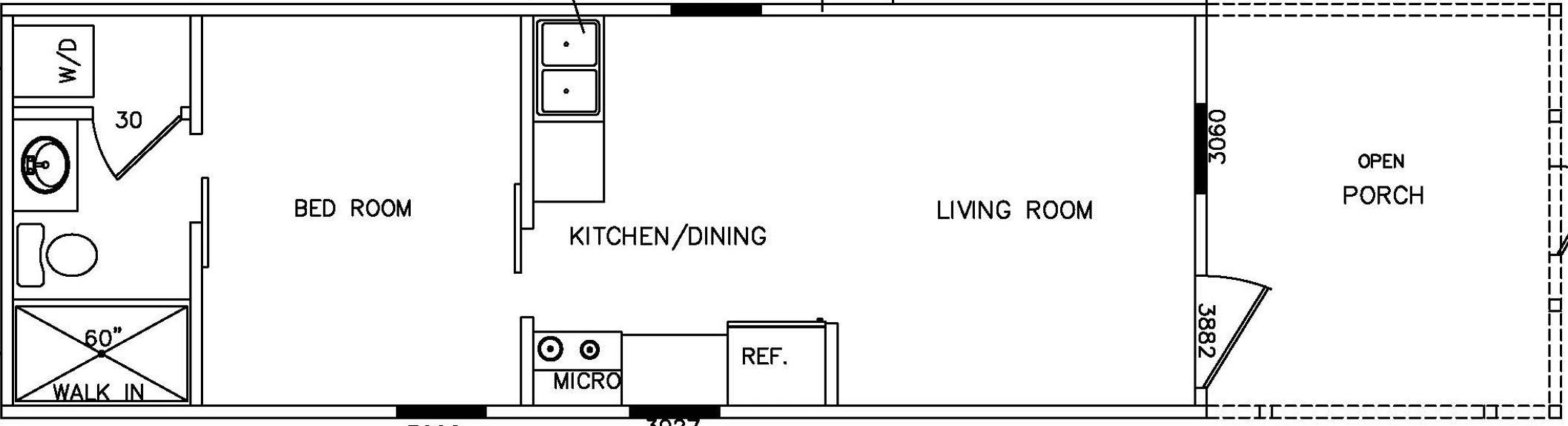 Rustic ridge | 4b 108 floor plan home features