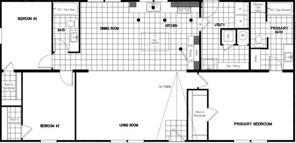 Drm562f floor plan home features