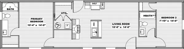 Spirit floor plan home features