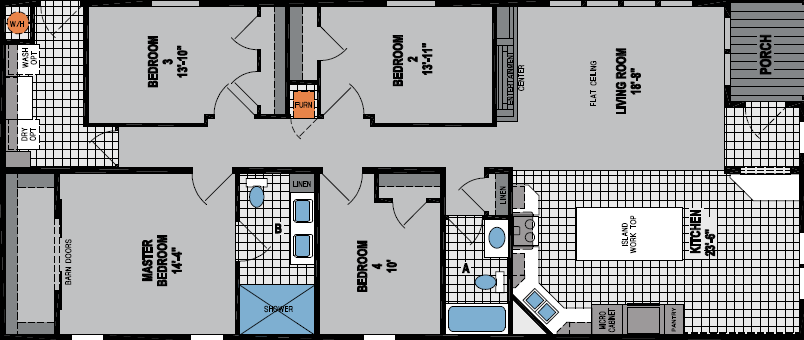 Spectra CS7303 Floor Plan