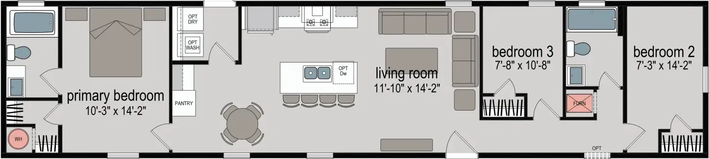 Embrace simplicity 233 1031 floor plan home features