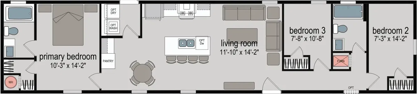 Embrace simplicity 233 1031 floor plan home features