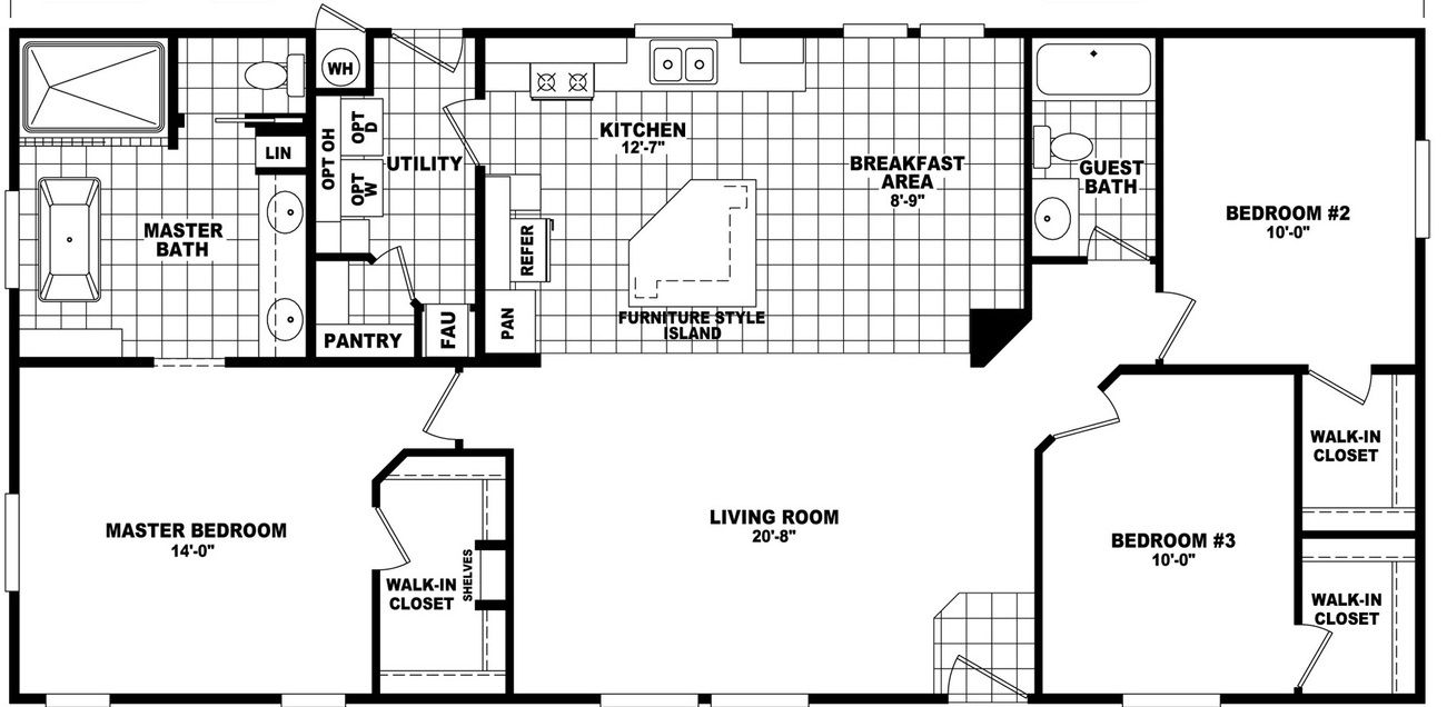 Desert Ridge 28563A Floor Plan