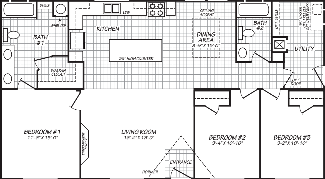 The Jump Creek (28483N) Floor Plan