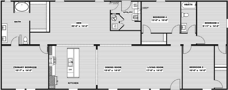 Everest floor plan home features