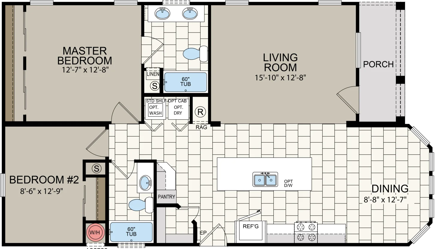 AF2849X Floor Plan