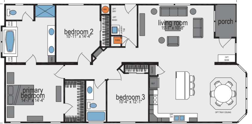 Sunset Ridge-K943H Floor Plan