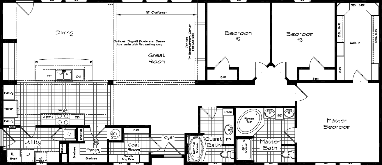 Grand Manor 6009 Floor Plan