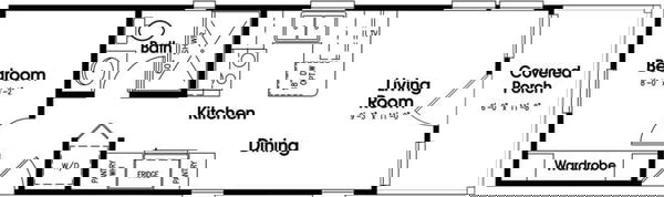 The vail floor plan home features