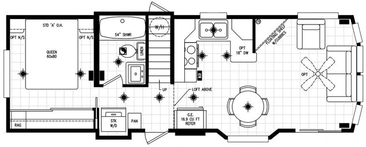 Alpine-120al11351d hero and floor plan home features