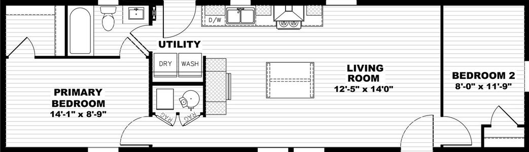 Layla floor plan home features