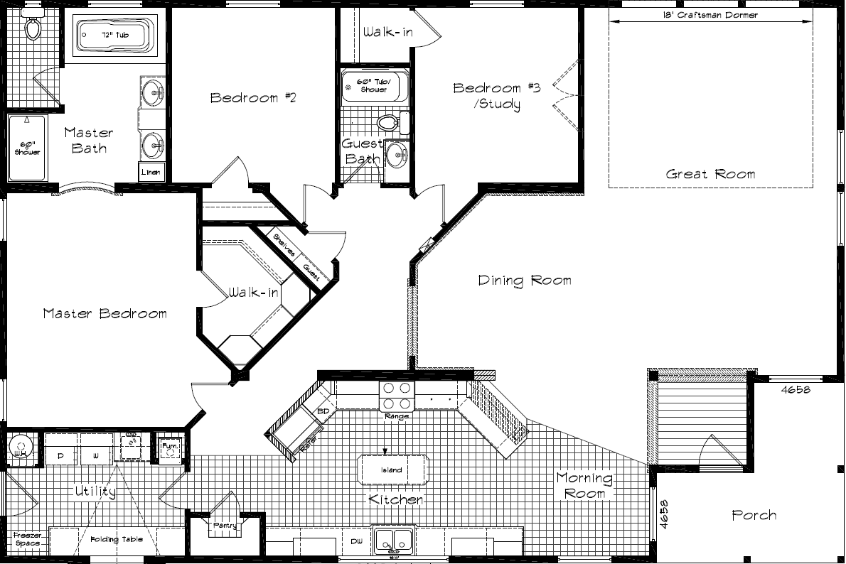 Grand Manor 6004 Floor Plan