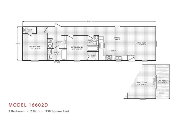 Deuce floor plan home features