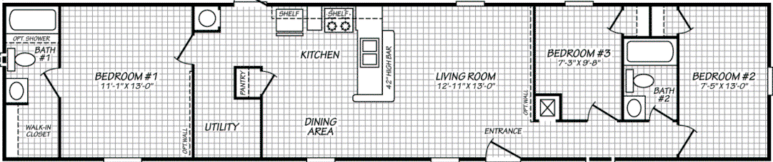 Valuhomes 14663p floor plan home features