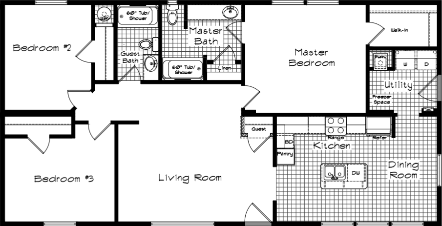 Cedar Canyon 2005 Floor Plan