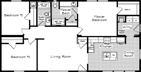 Cedar canyon 2005 floor plan home features