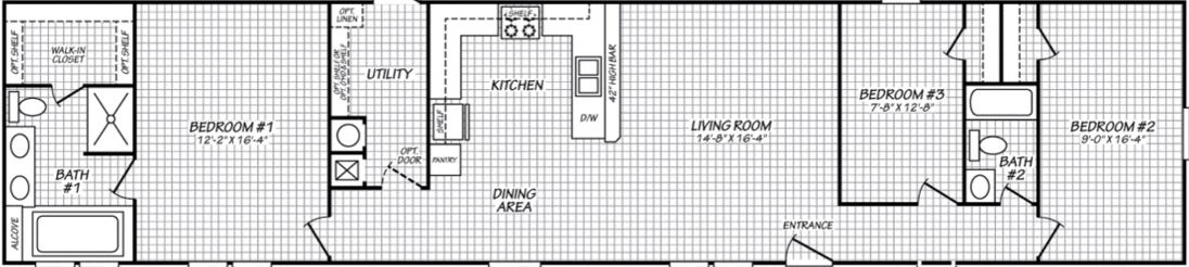 Landmark 18763l floor plan home features