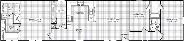 Landmark 18763l floor plan home features