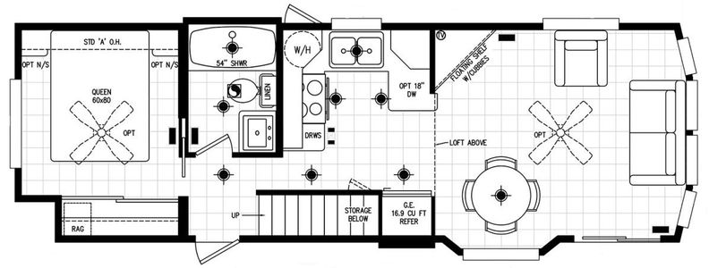 Alpine-120al11351h hero and floor plan home features