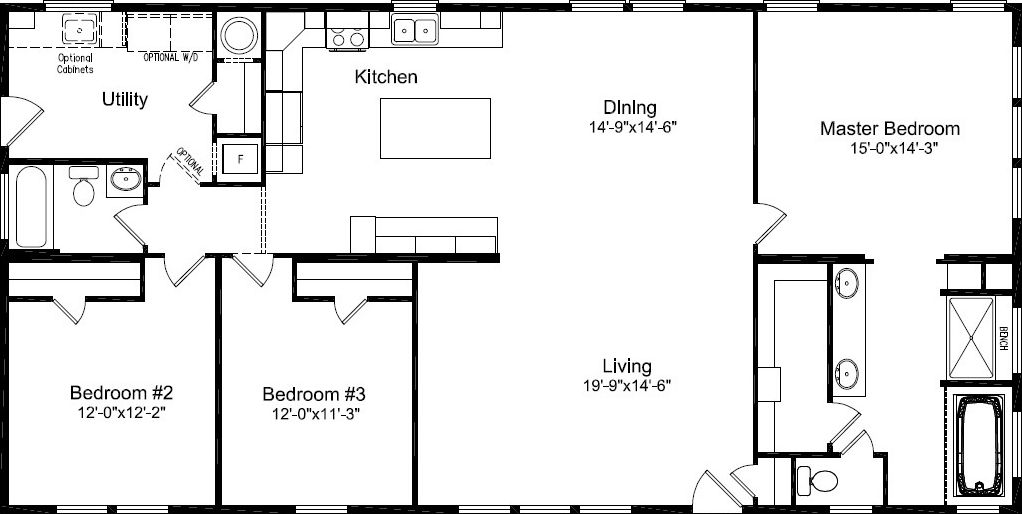 Diamond Peak Floor Plan