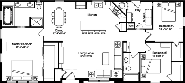 Mount anderson floor plan home features