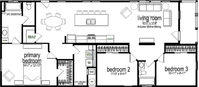 Community fremont 6241 floor plan home features